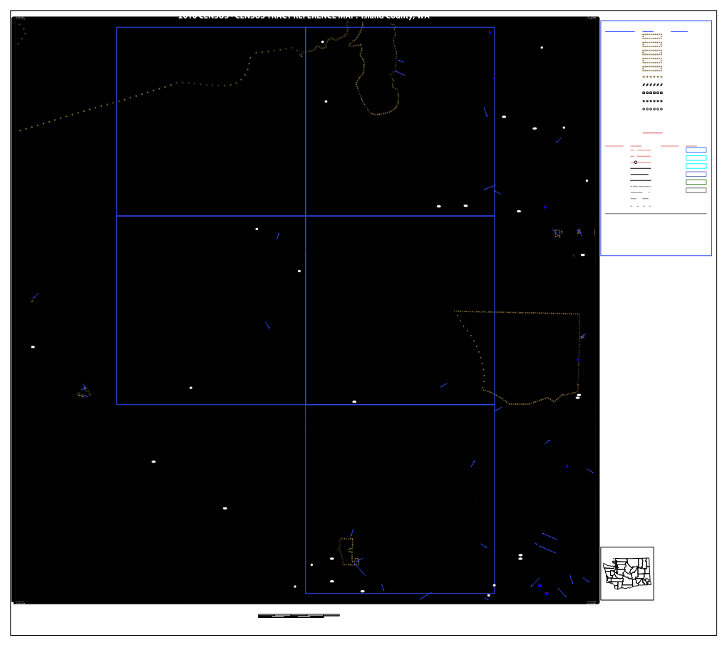 2010 CENSUS - CENSUS TRACT REFERENCE MAP: Island County, WA 122.164671W Inner Psge Pbell