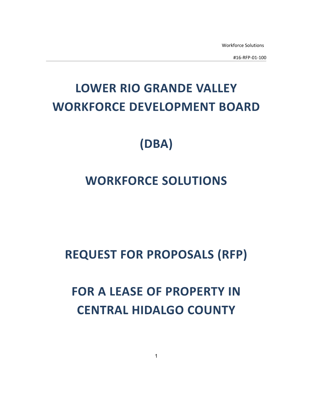 Lower Rio Grande Valley Workforce Development Board