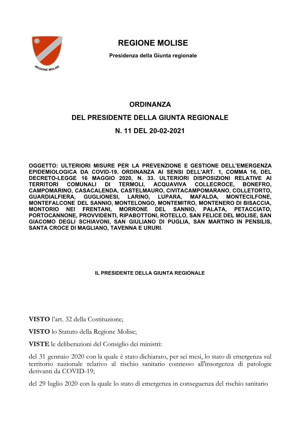 Regione Molise