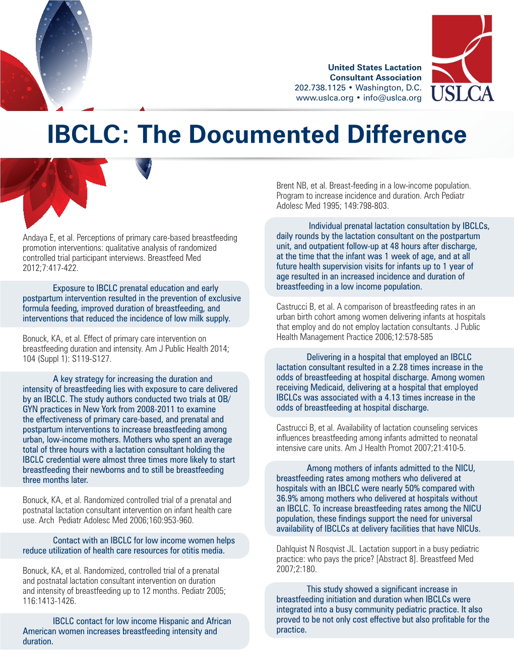 IBCLC: the Documented Difference