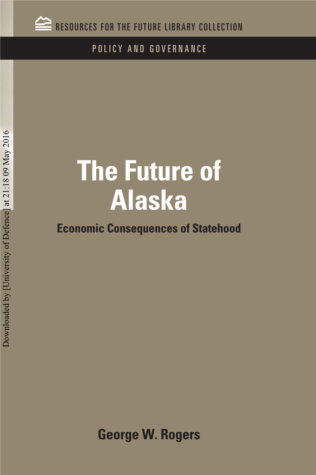 The Future of Alaska