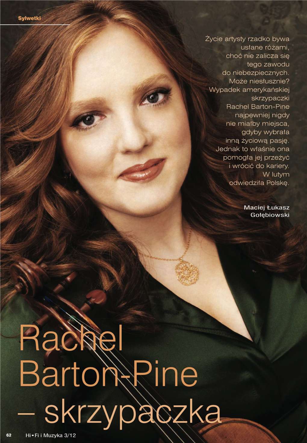 Rachel Barton-Pine – Skrzypaczka 62 �����������������