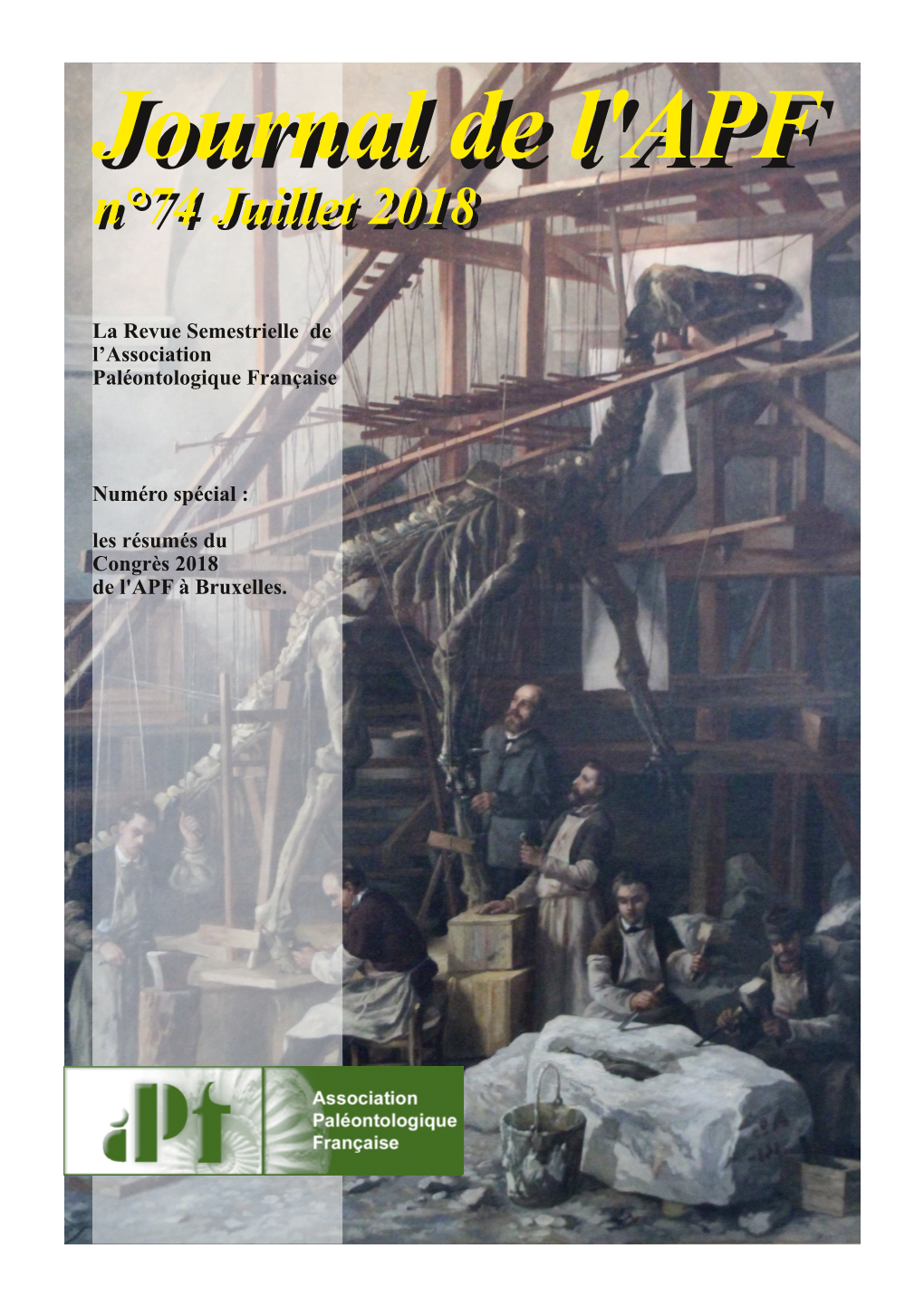 Journal De L'apf N°74 ­ SOMMAIRE