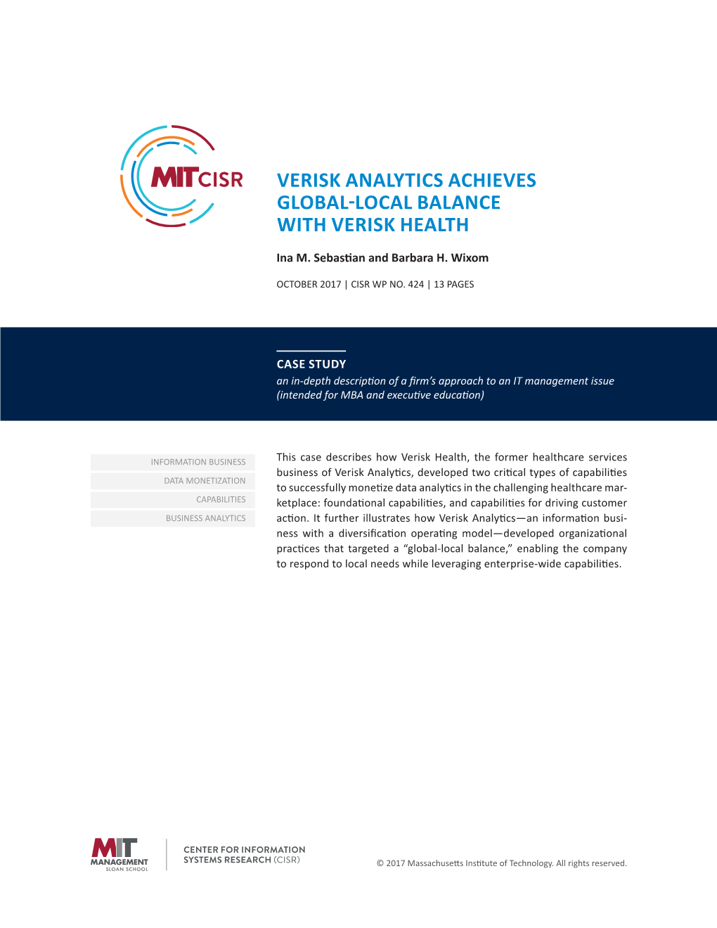 Verisk Analytics Achieves Global-Local Balance with Verisk Health