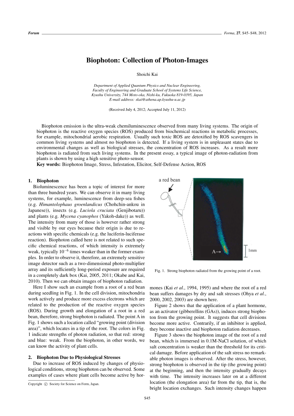 Biophoton: Collection of Photon-Images