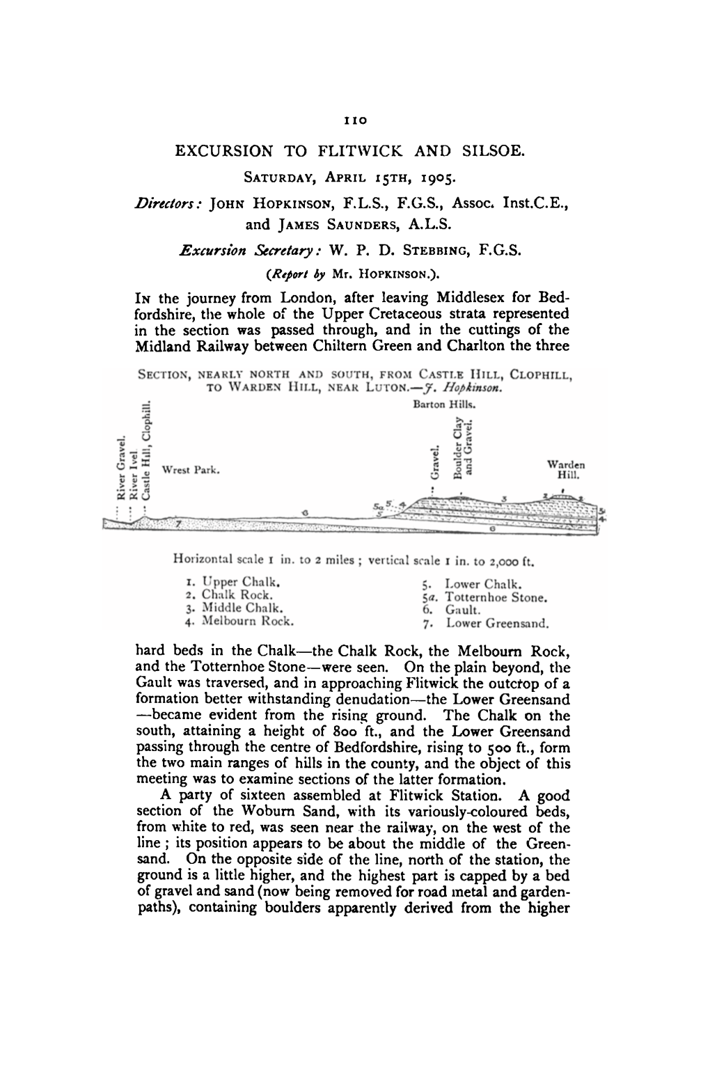 Excursion to Flitwick and Silsoe