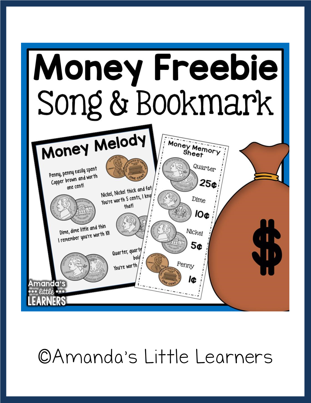 Money Song and Bookmark