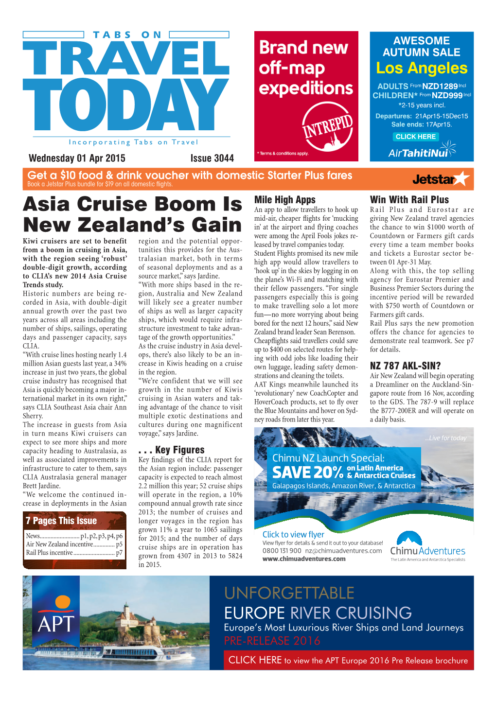 Asia Cruise Boom Is New Zealand's Gain