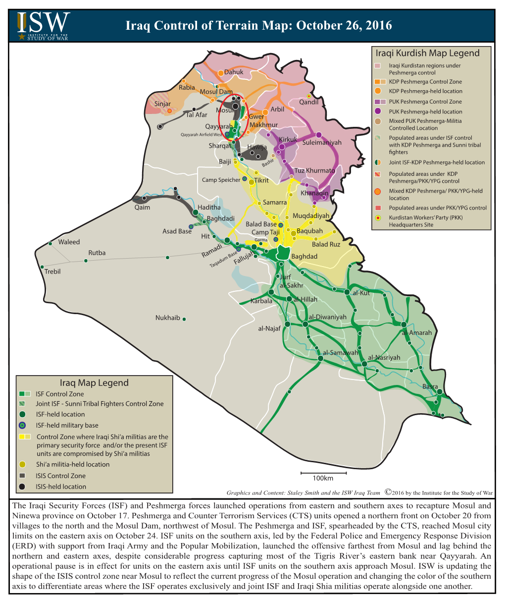 Iraq Blobby Map 26 OCT 2016