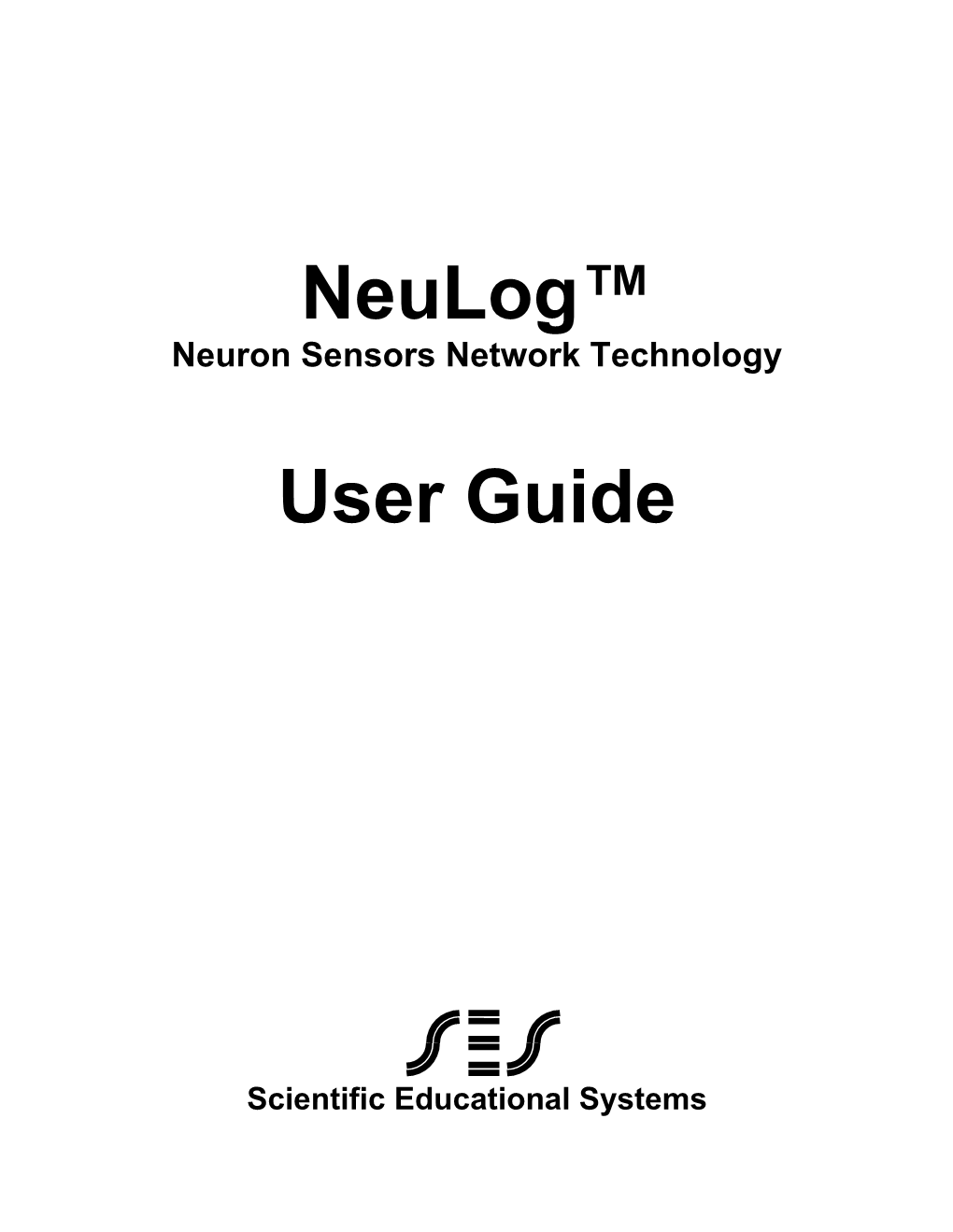 Neulog™ User Guide