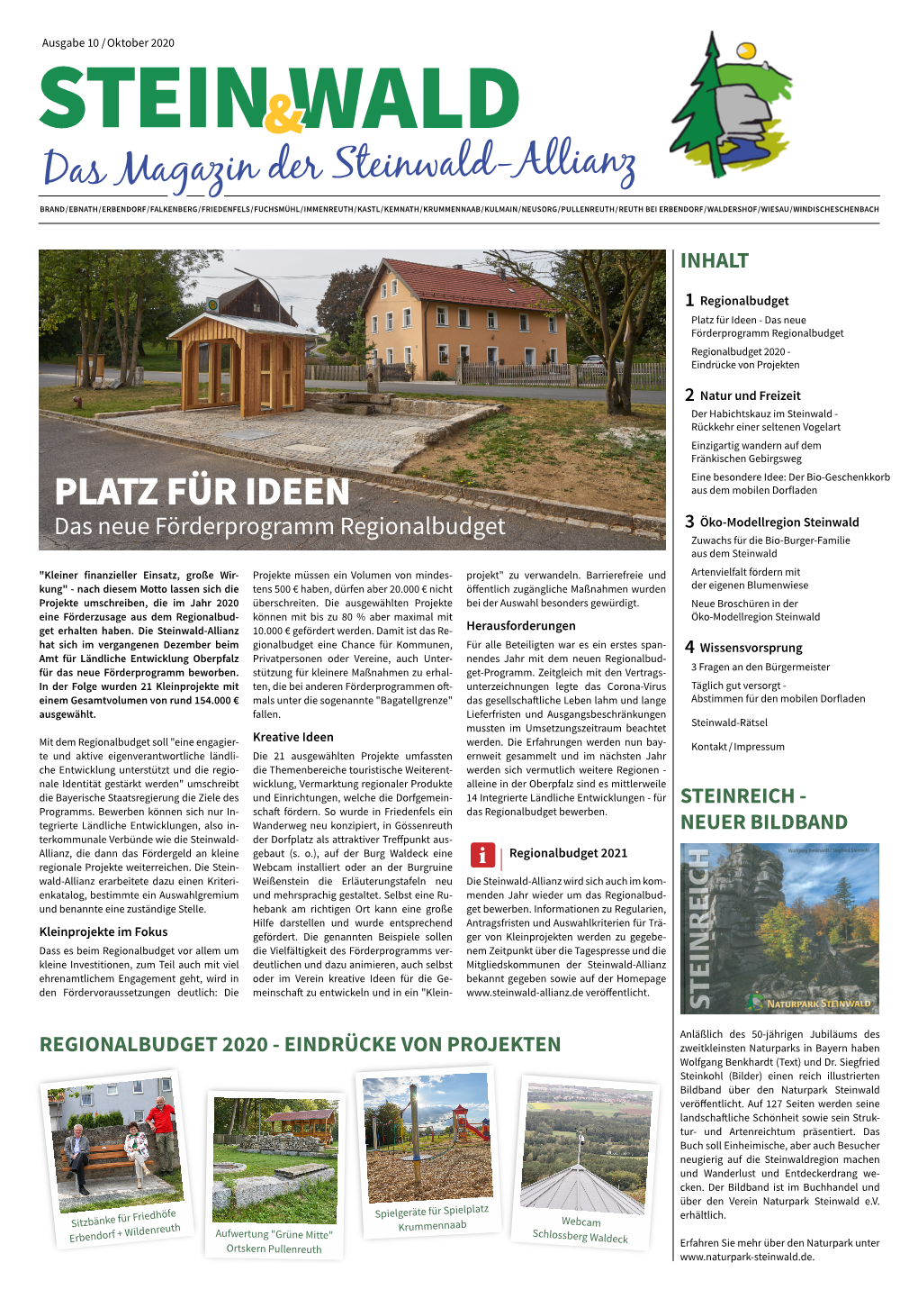 Das Magazin Der Steinwald-Allianz