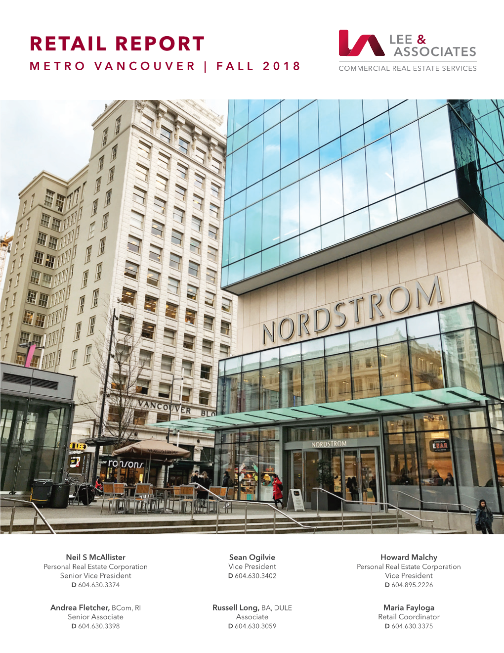 Retail Report Metro Vancouver | Fall 2018