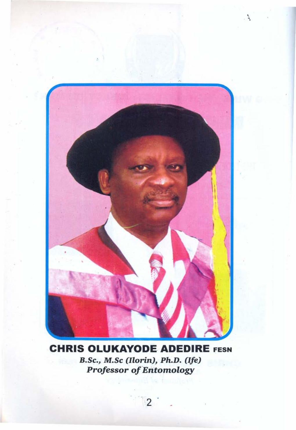 Chris Olukayode Adedire Fesn 