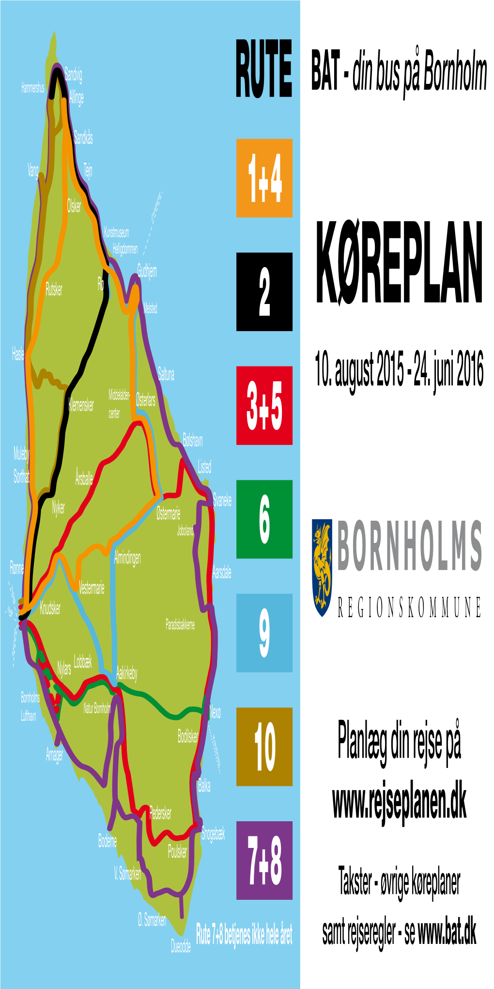 KØREPLAN Hasle Saltuna 10