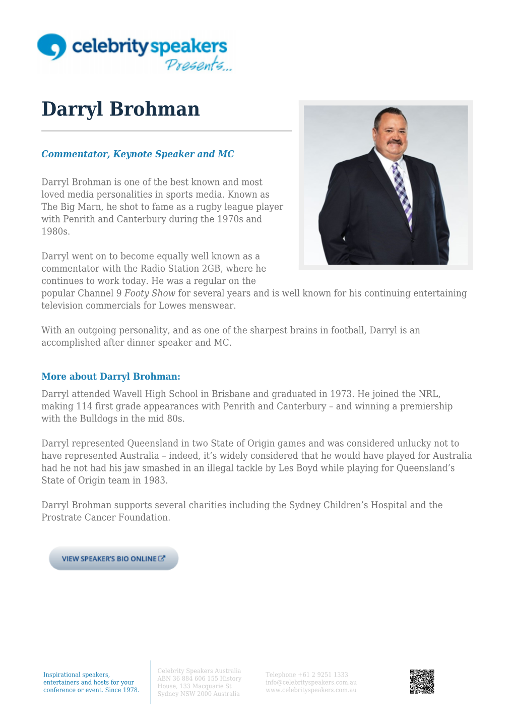 Darryl Brohman