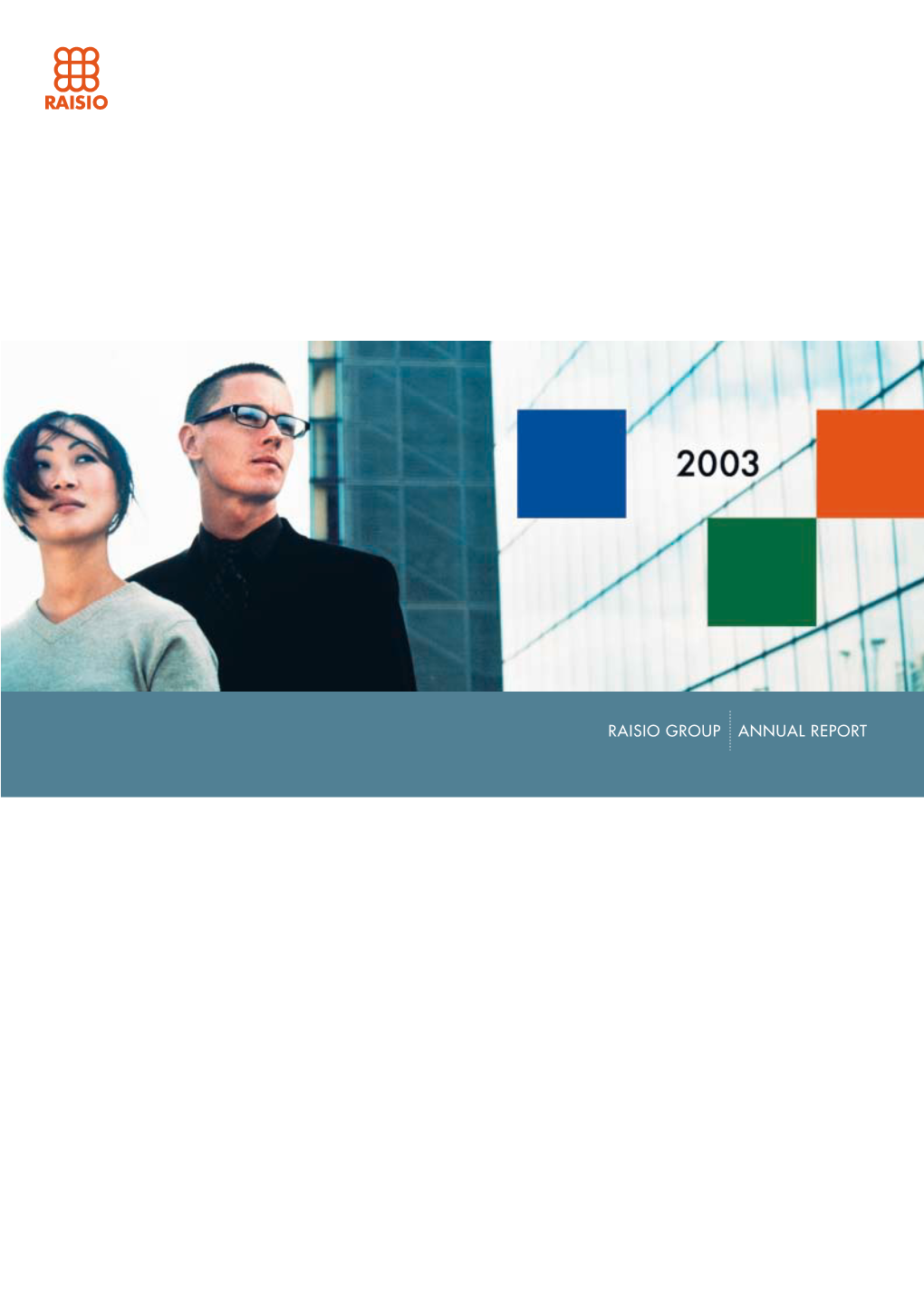 Raisio Annual Report 2003