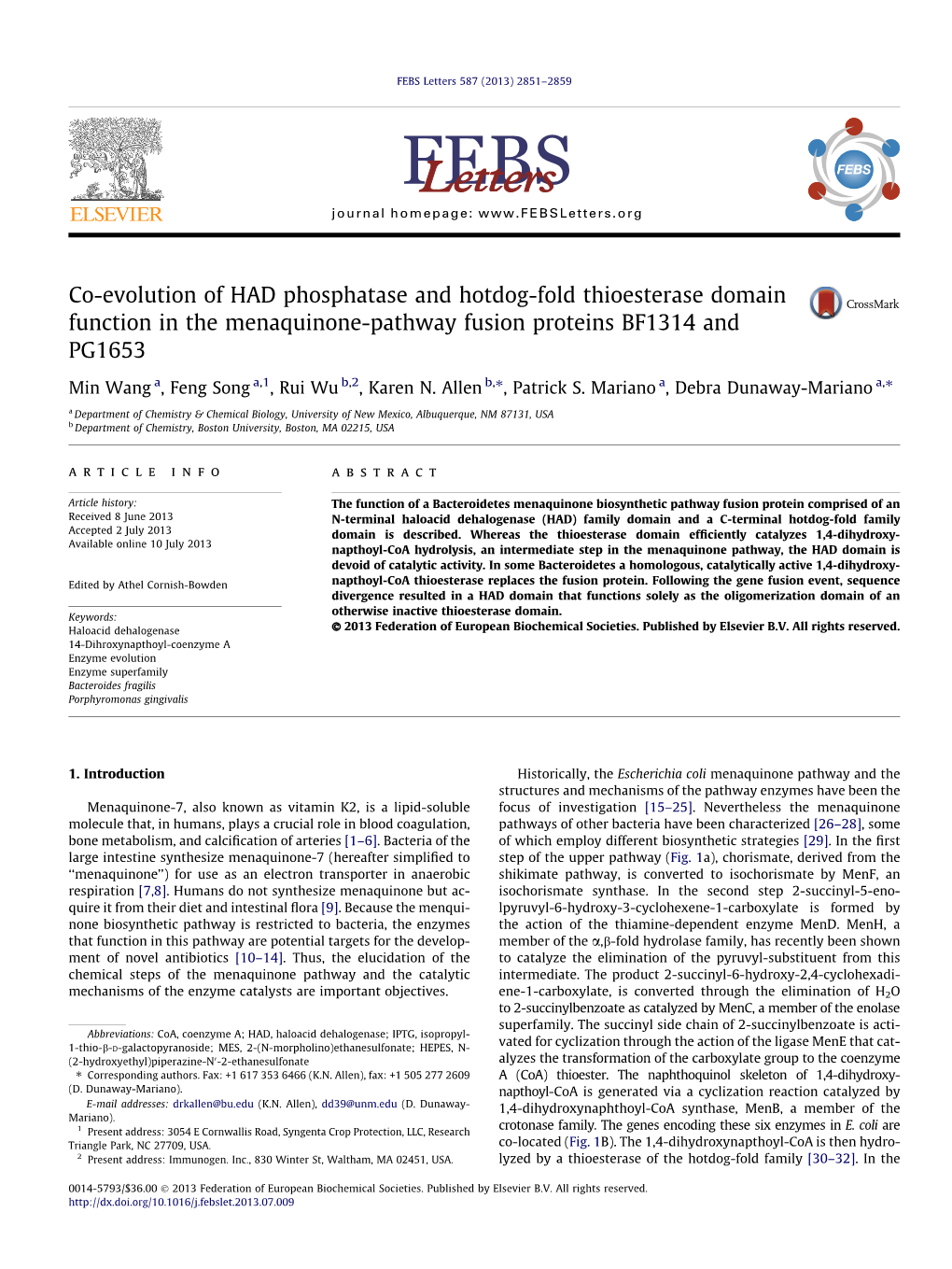 Co-Evolution of HAD Phosphatase and Hotdog-Fold Thioesterase