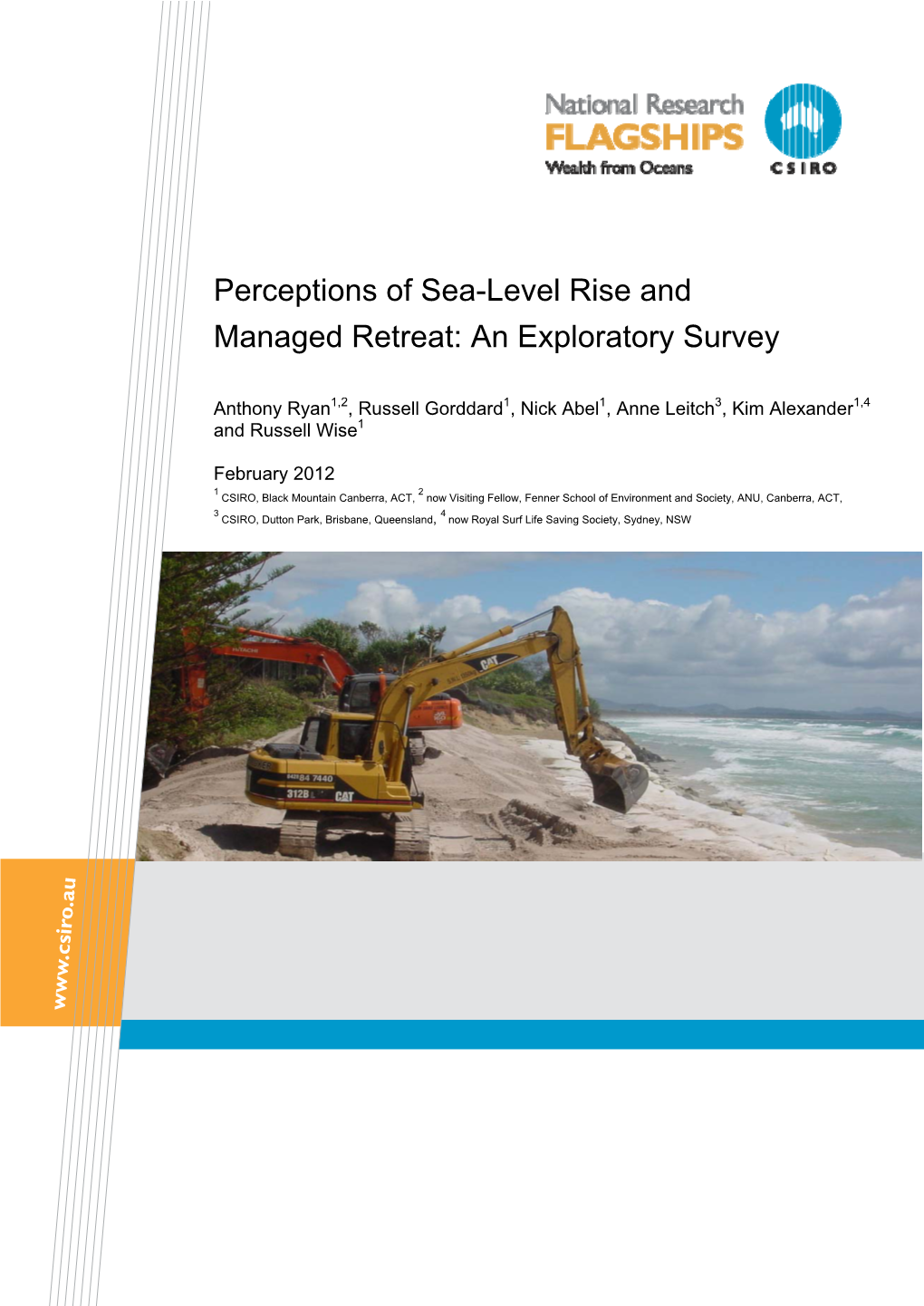 Perceptions of Sea-Level Rise and Managed Retreat: an Exploratory Survey