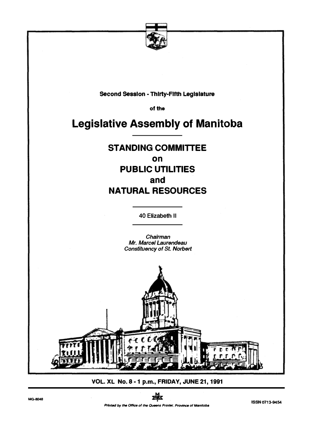 Legislative Assembly of Manitoba