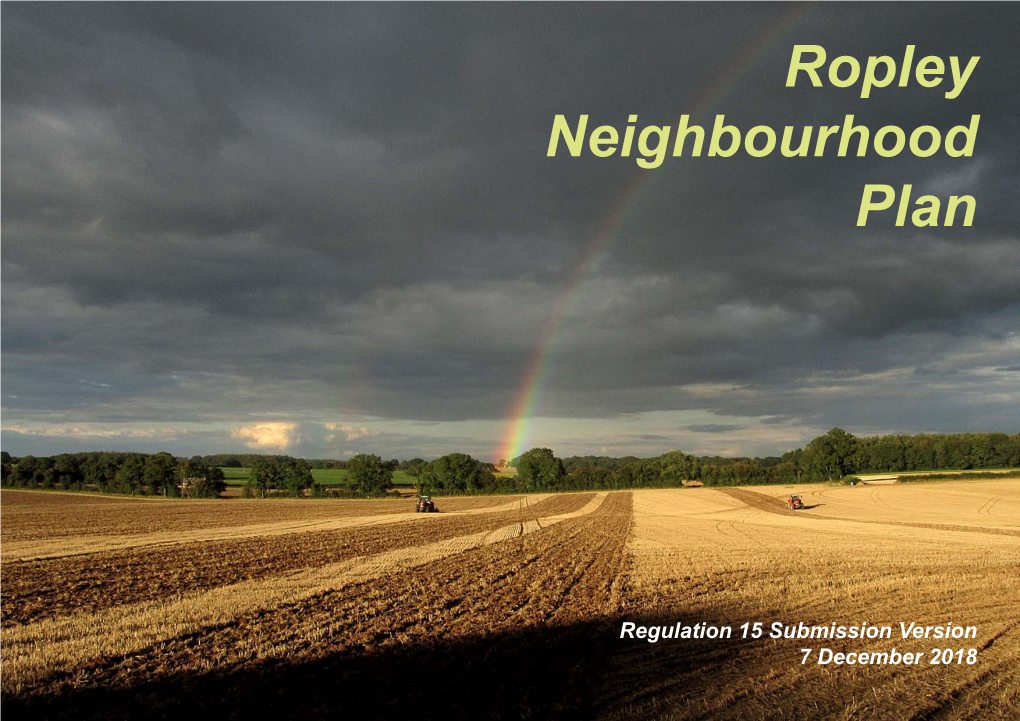 Ropley Neighbourhood Plan