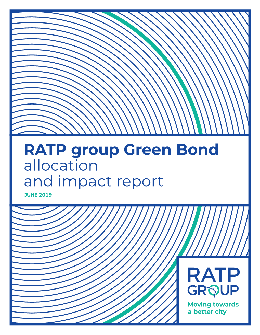 RATP Group 2019 Green Bond Impact Report