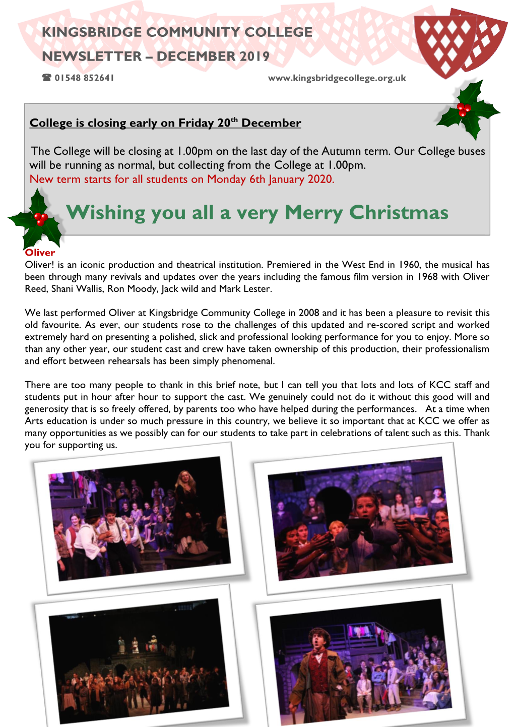 KCC Newsletter December 2019