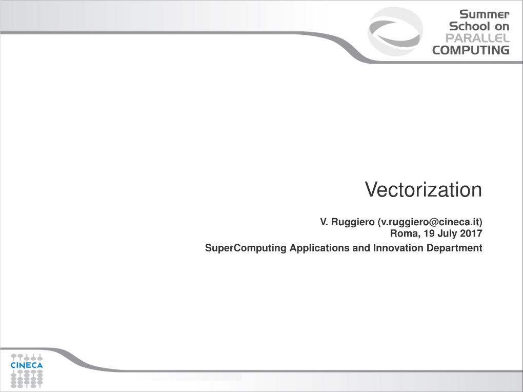 VECTORIZATION-Slides