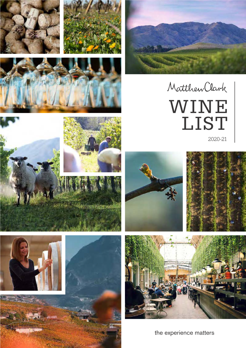 WINE LIST 2020-21 Welcome Contents