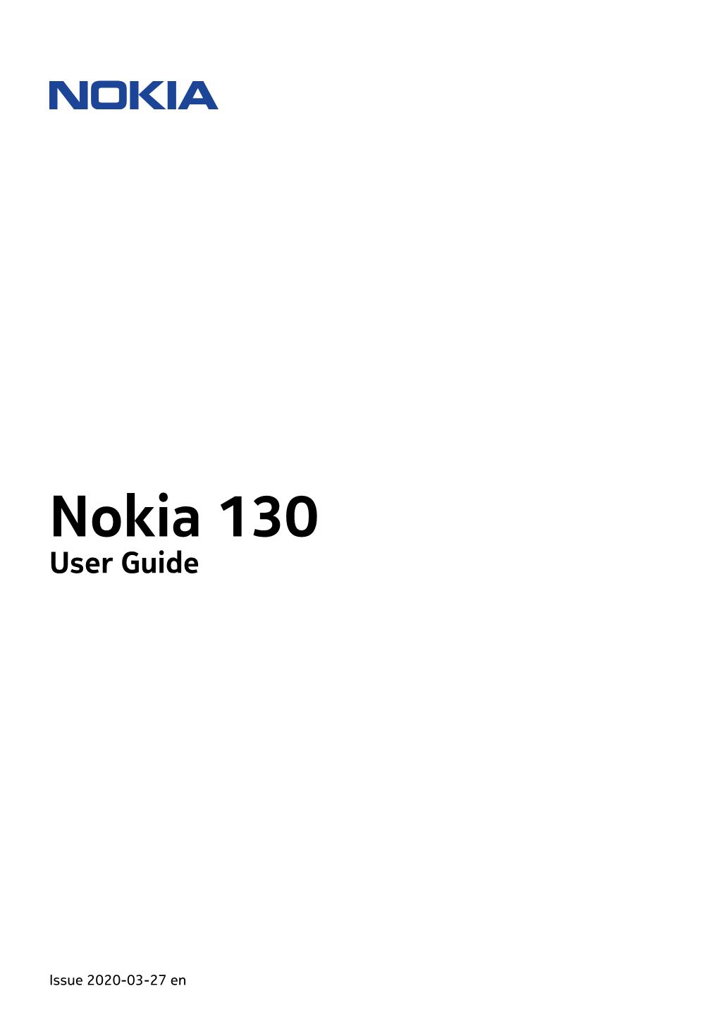 Nokia 130 User Guide Pdfdisplaydoctitle=True Pdflang=En