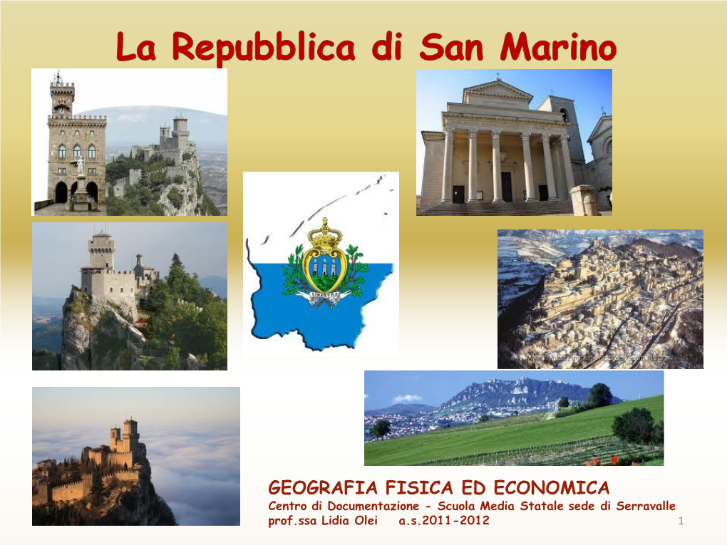 Geografia Fisica Di San Marino