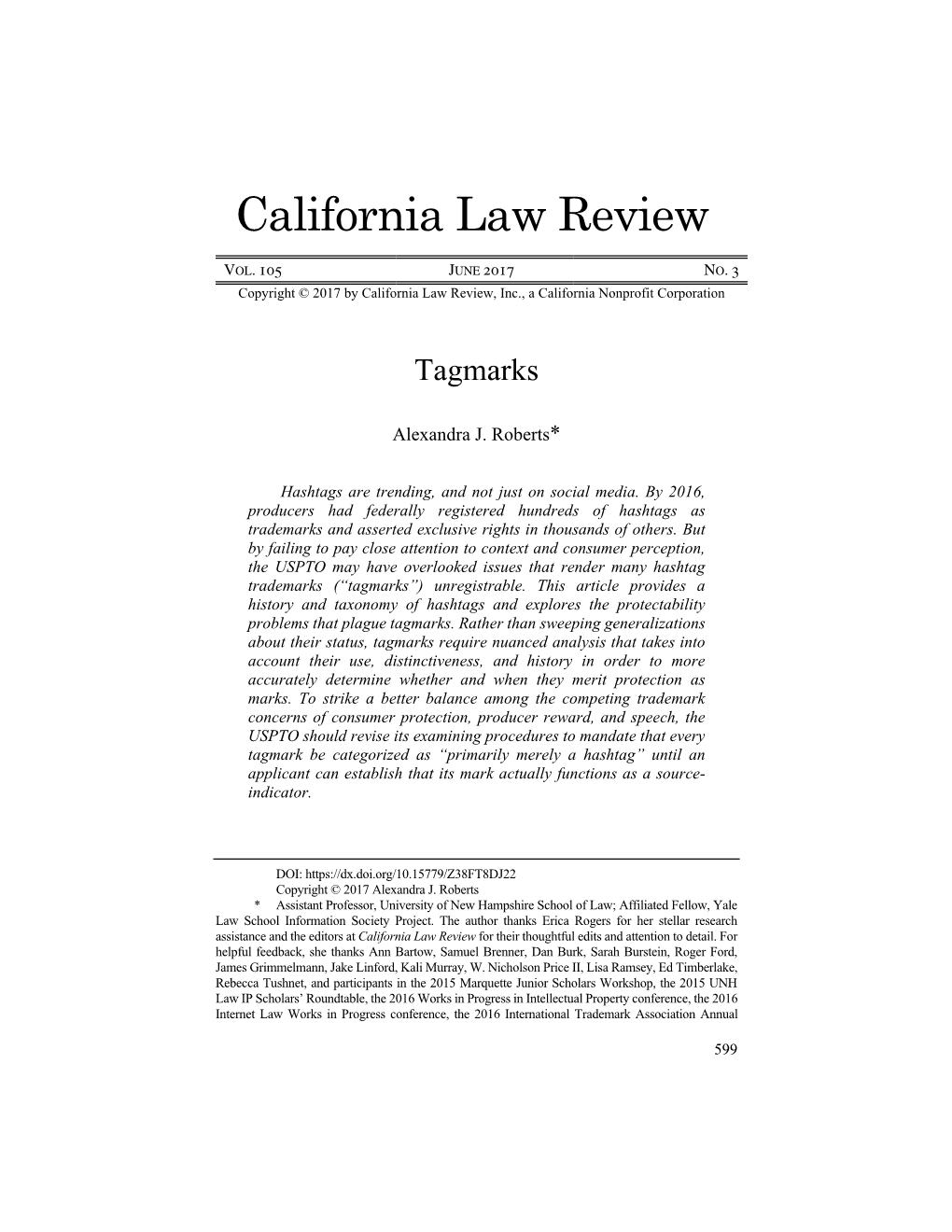 California Law Review