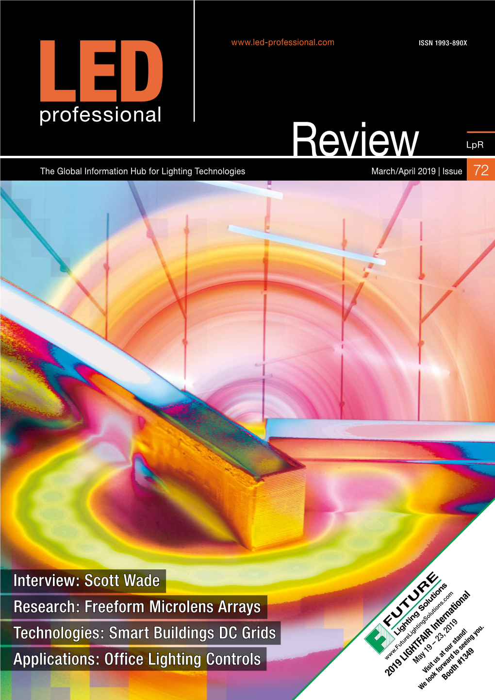 Review Lpr the Global Information Hub for Lighting Technologies March/April 2019 | Issue 72