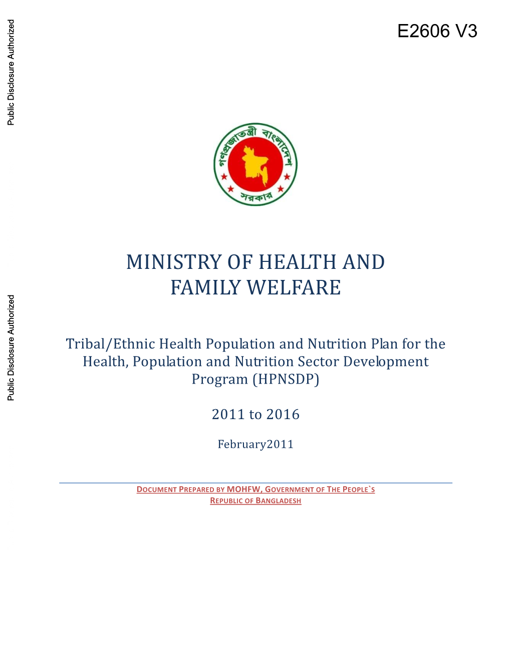 Ministry of Health and Family Welfare