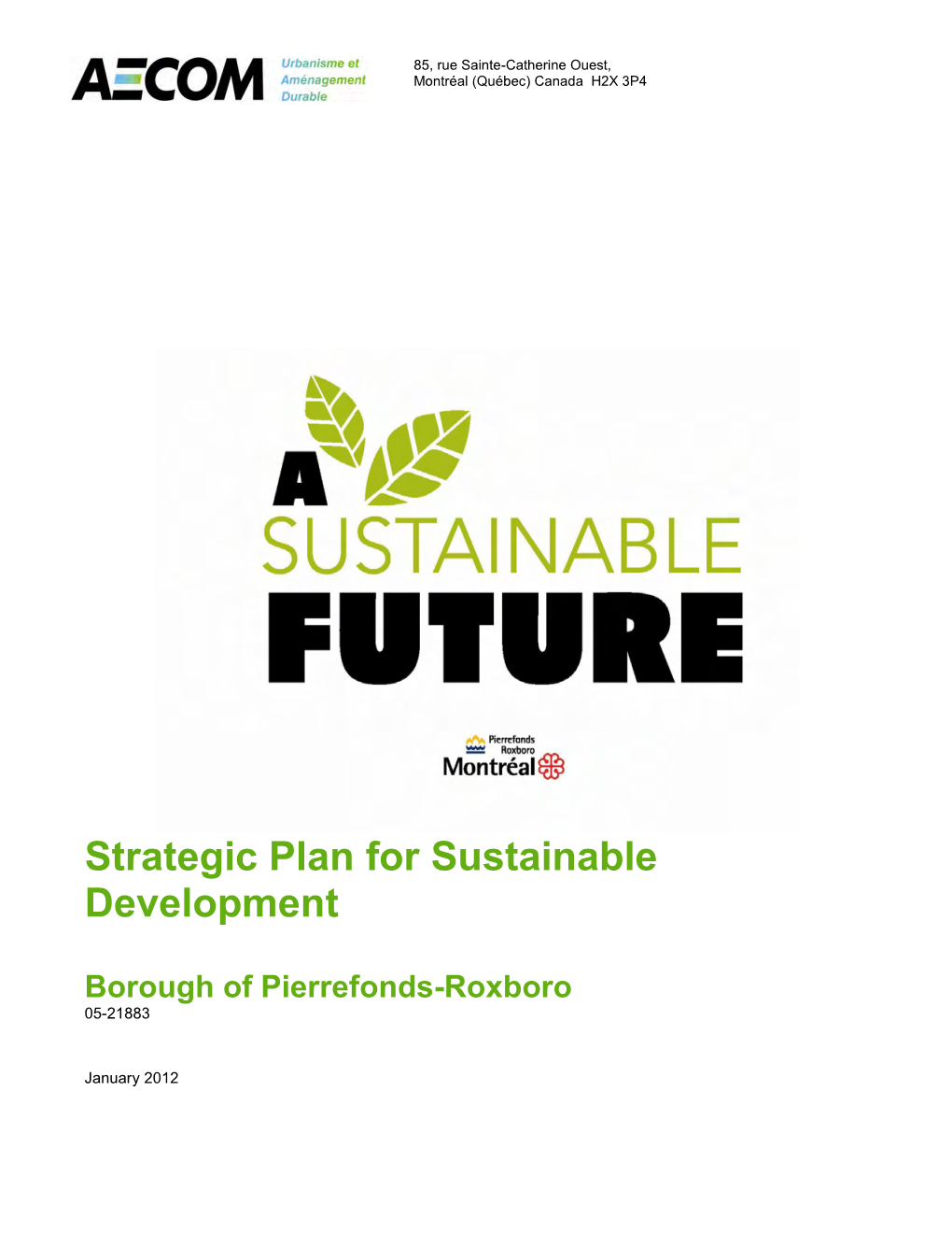 Strategic Plan for Sustainable Development