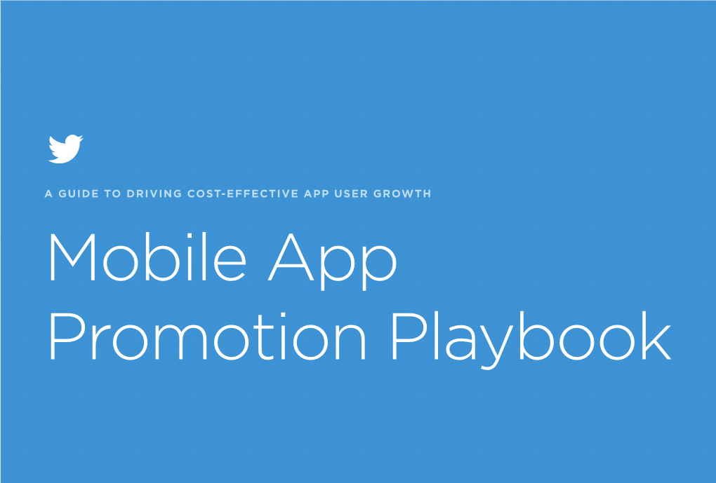 Mobile App Promotion Playbook UK August 2015.Key