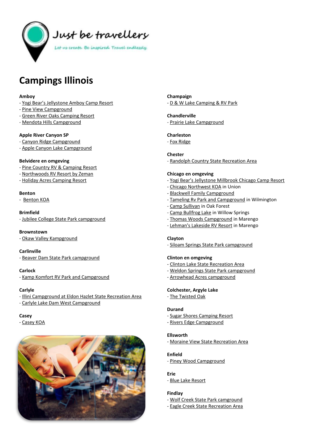 Campings Illinois