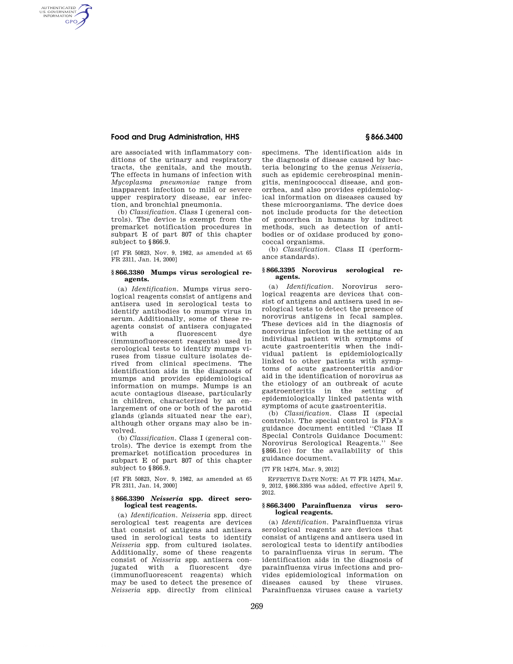 Mumps Virus Serological Reagents