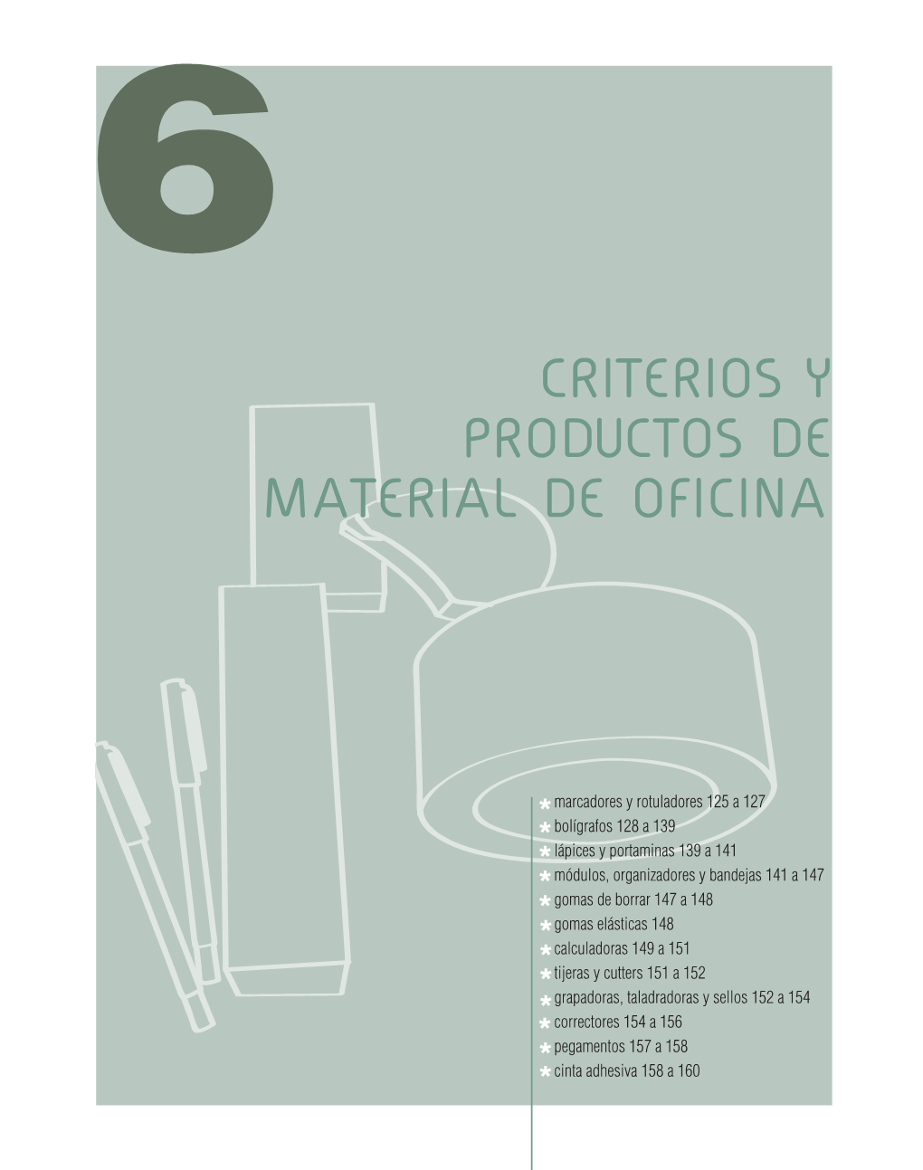 Criterios Y Productos De Material De Oficina