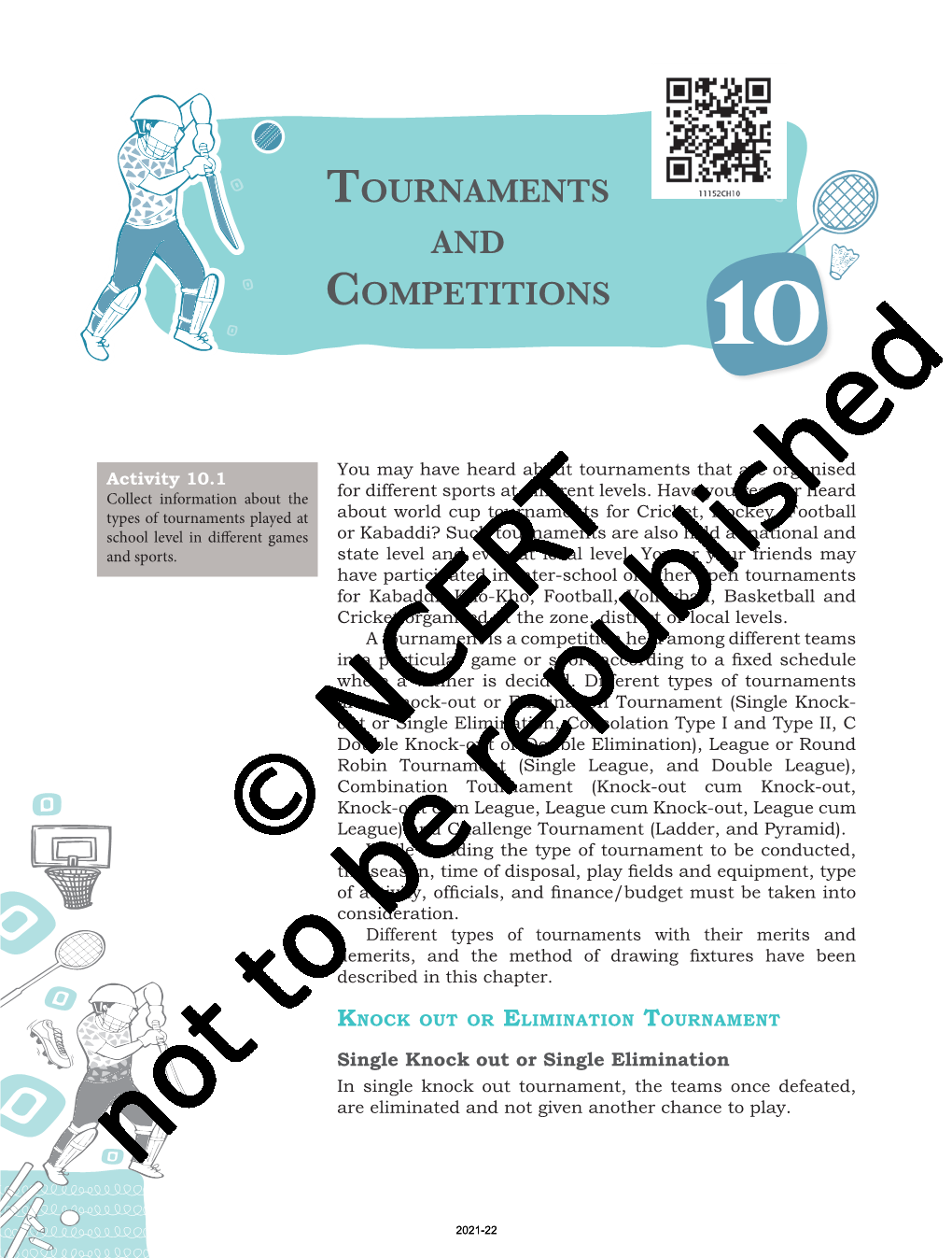 Tournaments and Competitions 10