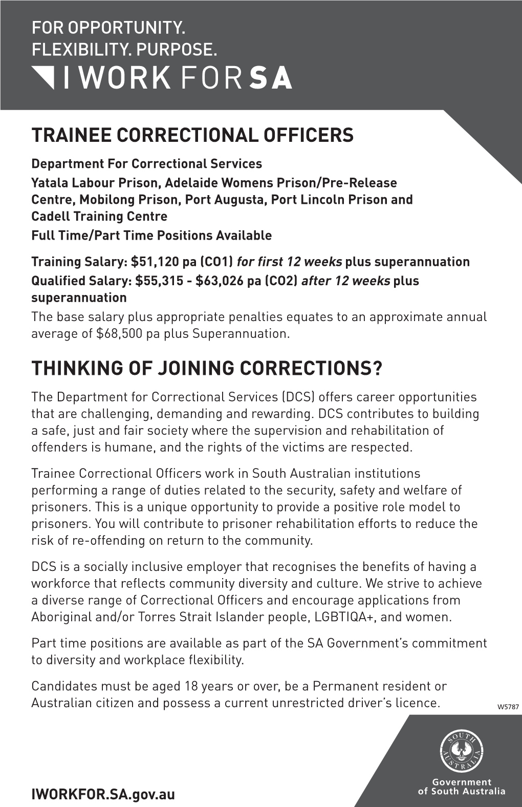 Trainee Correctional Officers Thinking of Joining Corrections?