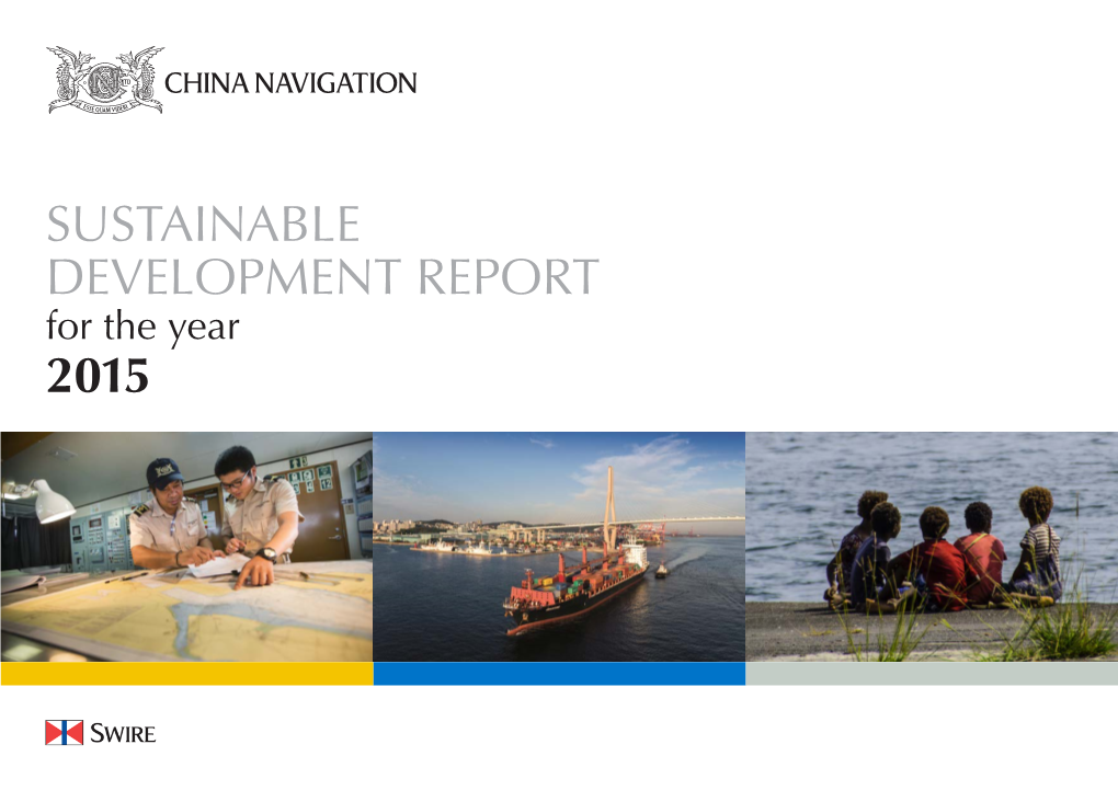 Sustainable Development Report 2015 Introduction 3