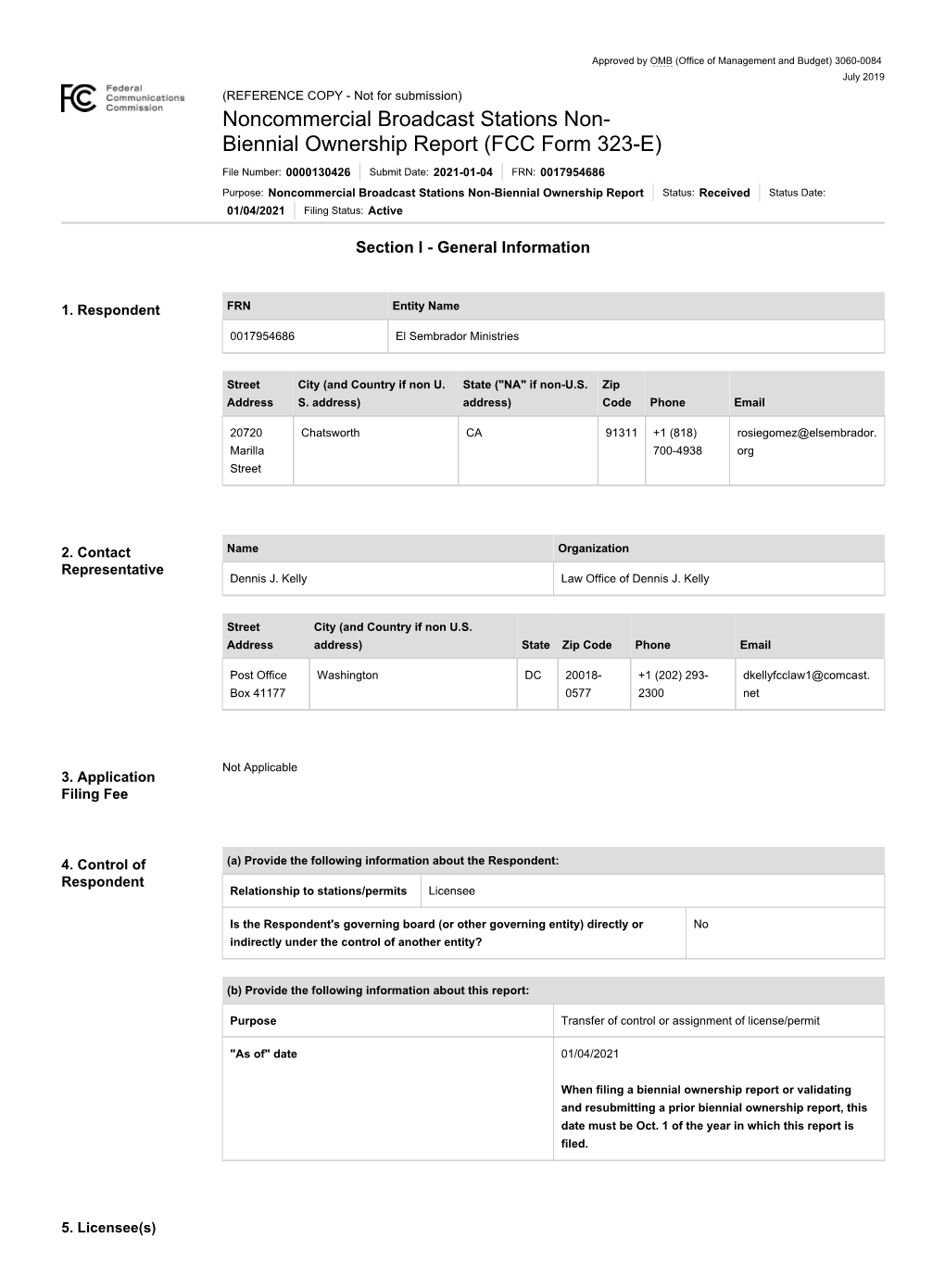 Licensing and Management System