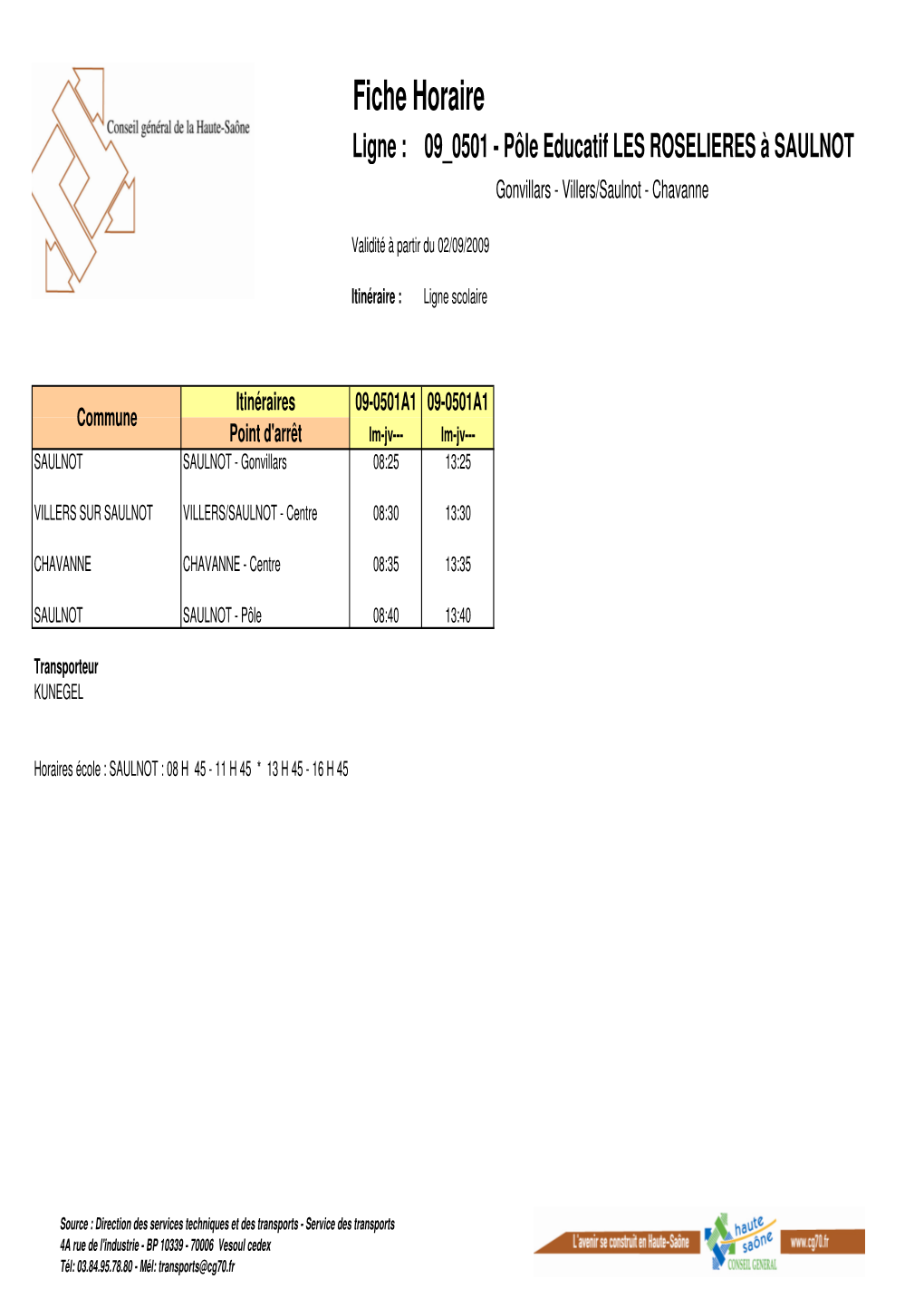 Horaires Primaires HERICOURT Origine P\351Gase.Xls