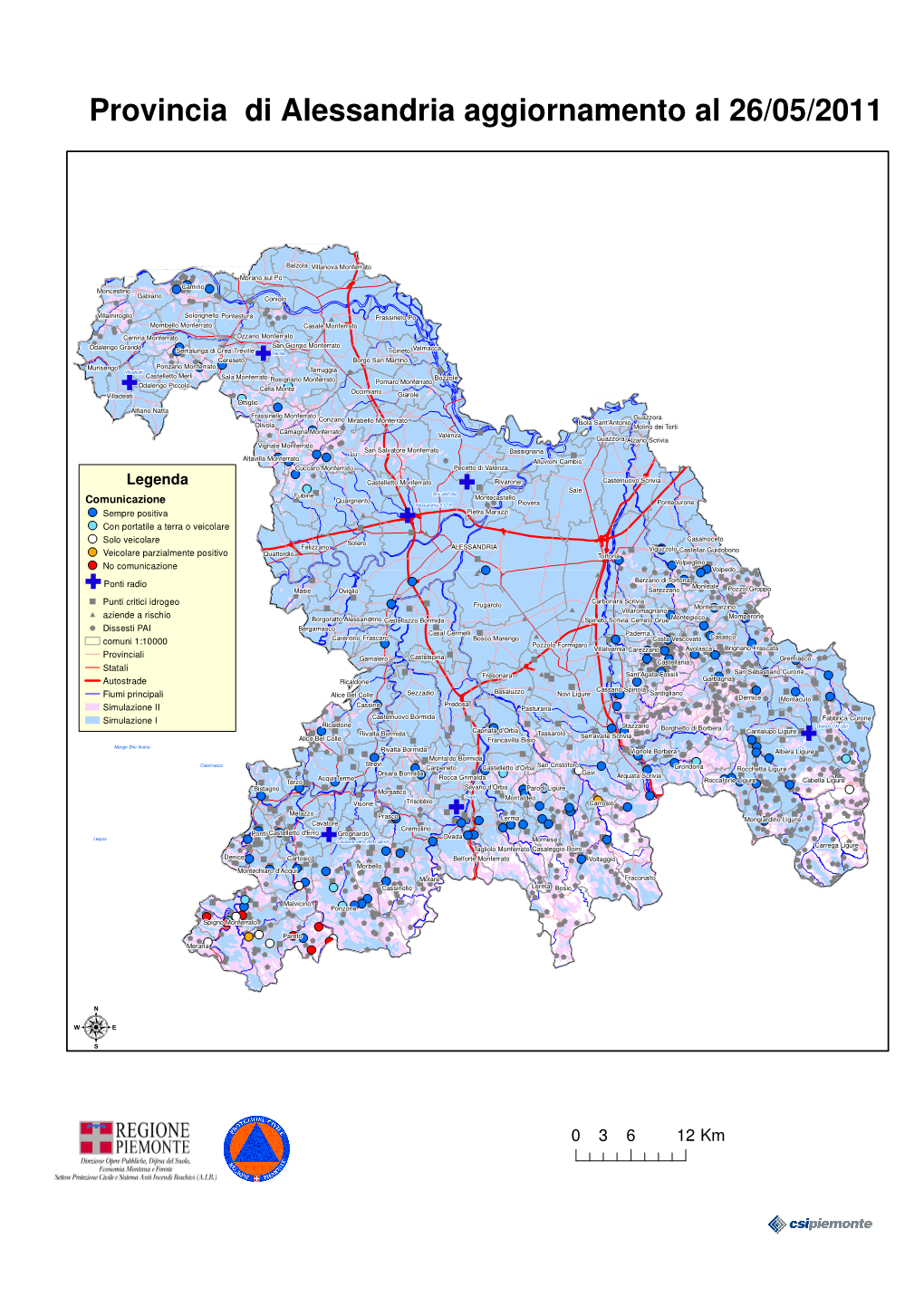 Provincia Di Alessandria Aggiornamento Al 26/05/2011