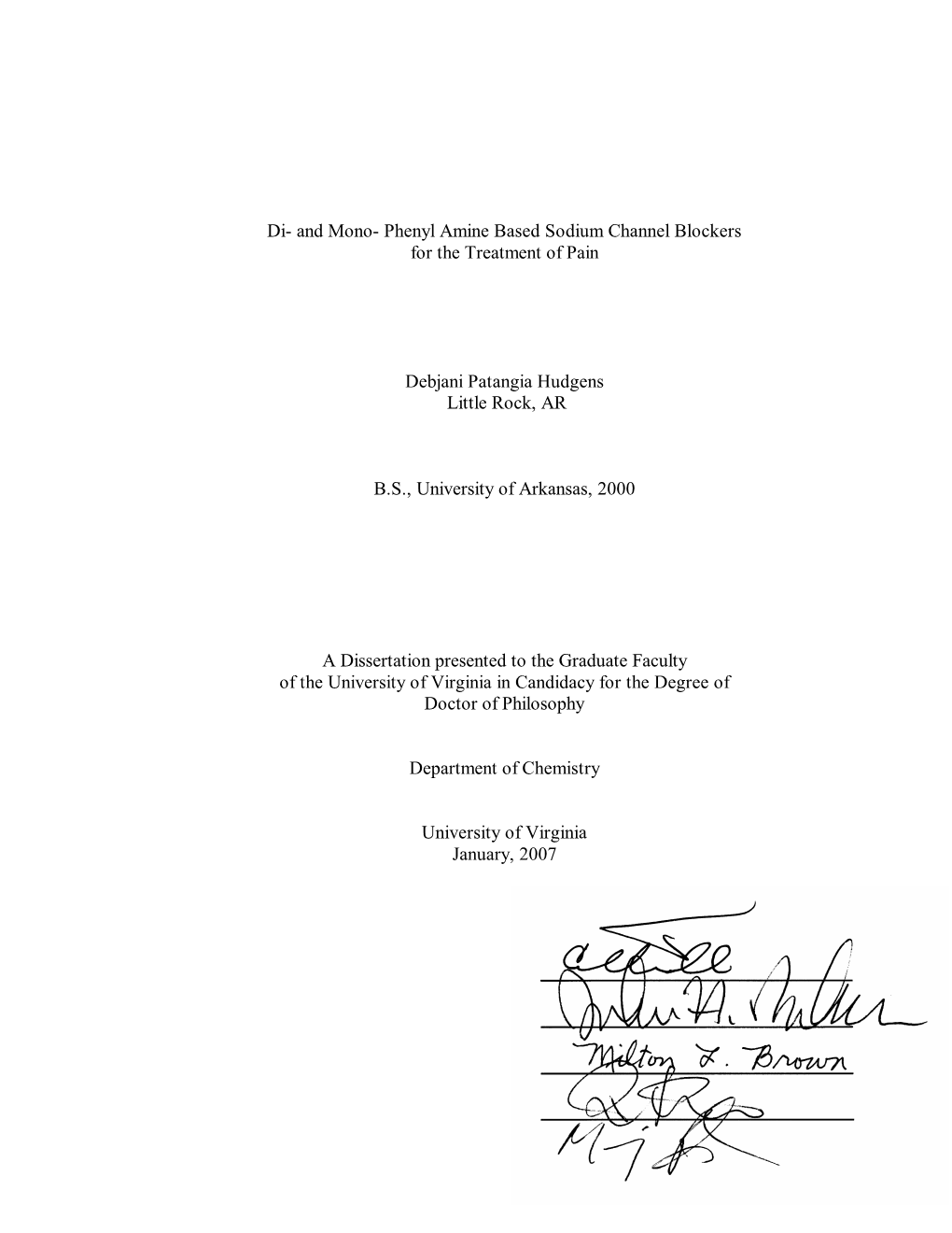 Signed Dissertation Title Page Debi Hudgens