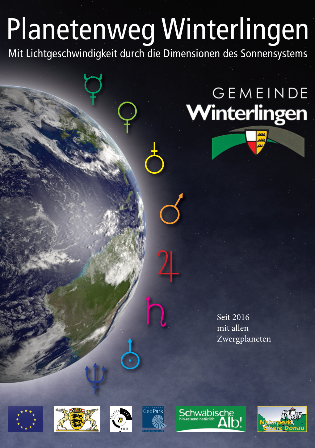 Planetenweg Winterlingen Mit Lichtgeschwindigkeit Durch Die Dimensionen Des Sonnensystems