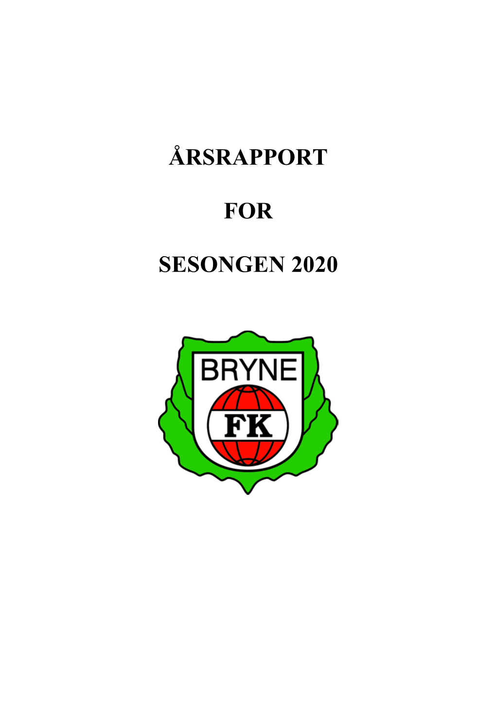 Årsrapport for Sesongen 2020