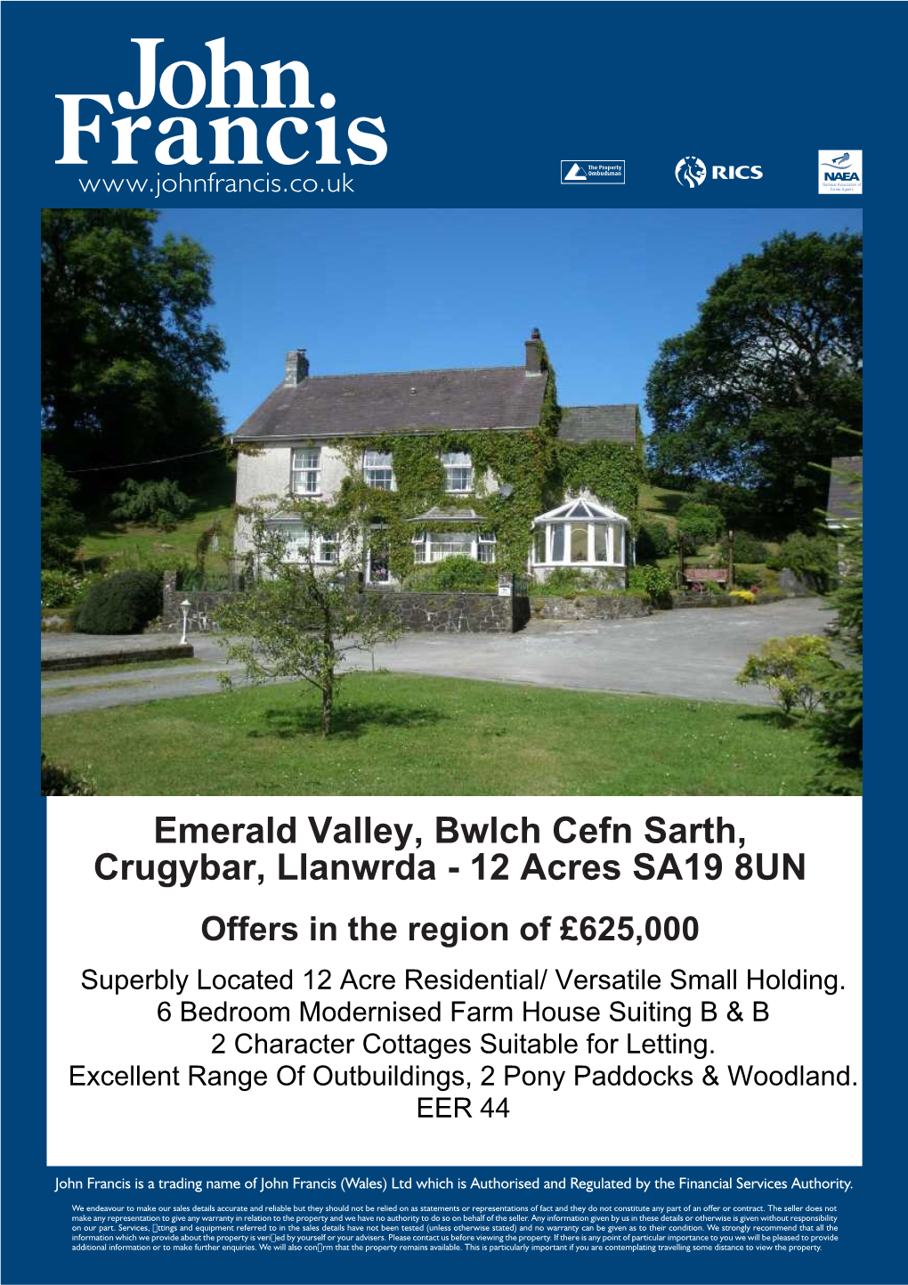 Emerald Valley, Bwlch Cefn Sarth, Crugybar, Llanwrda