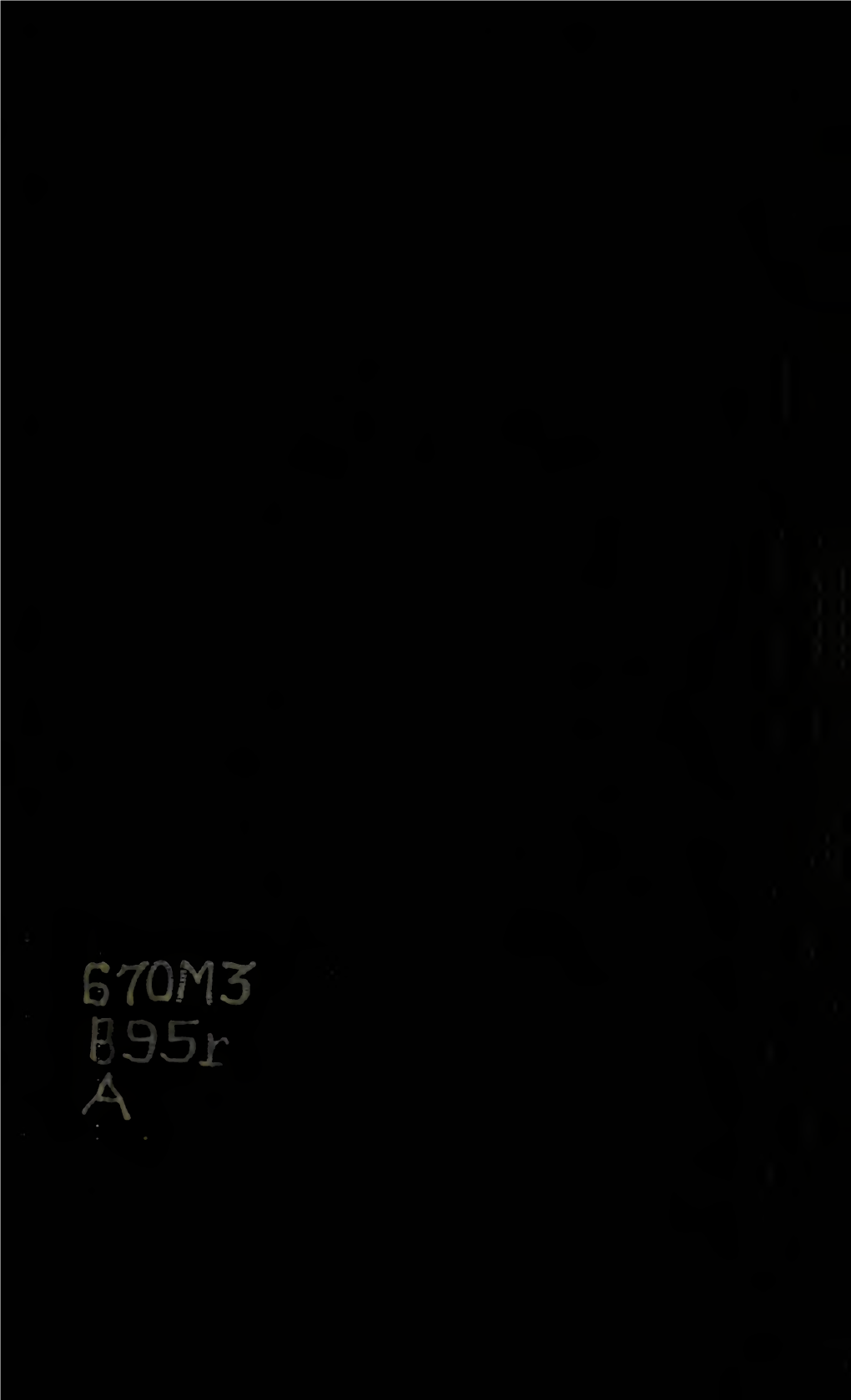 Annual Statistics of Manufactures, 1888