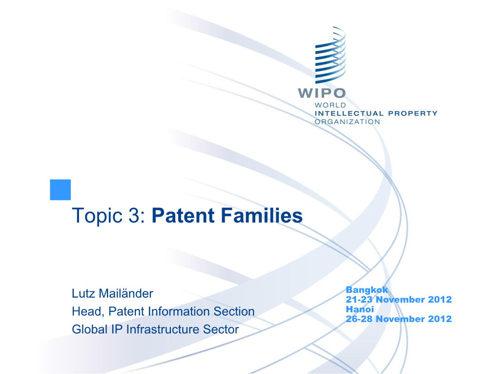 Patent Families